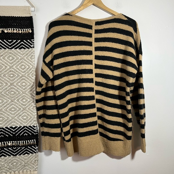 Madewell stripped oversized sweater - Picture 2 of 6